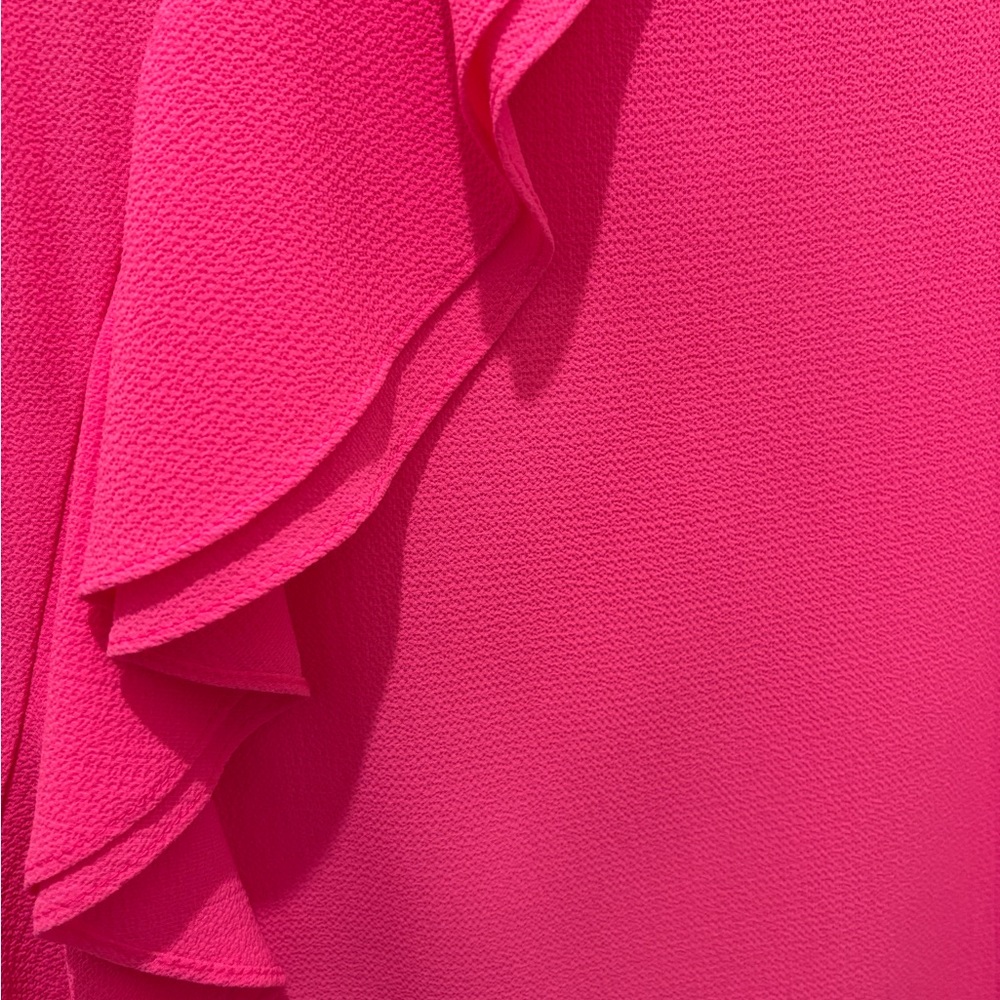 Pink Ruffle Sleeveless Top - Picture 2 of 2